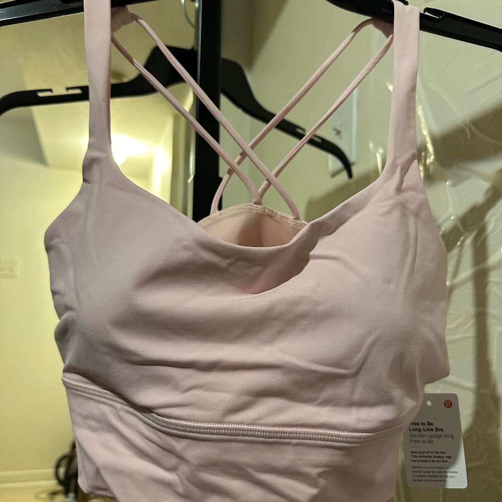Lululemon free to be long line bra